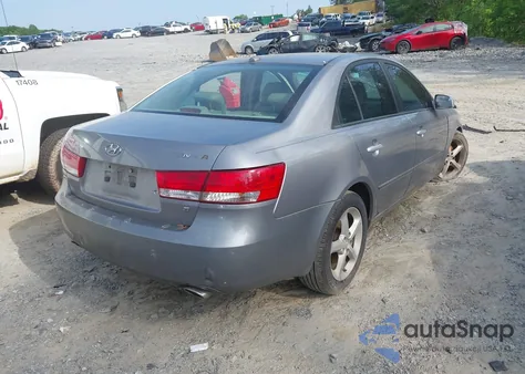 2007 Hyundai Sonata Limited/Se V6 z USA, uszkodzony, nr VIN 5NPEU46F07H260649